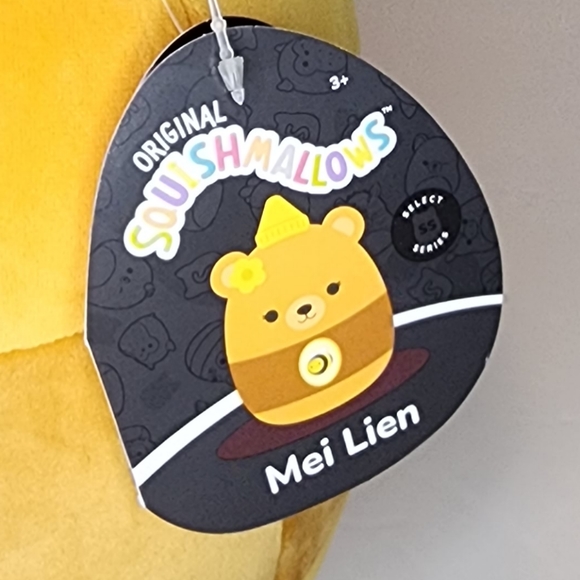 🖤 MEI LIEN 🍯 Select Series Honey Pot Bear Original Squishmallow by Kelly Toy - Picture 2 of 8